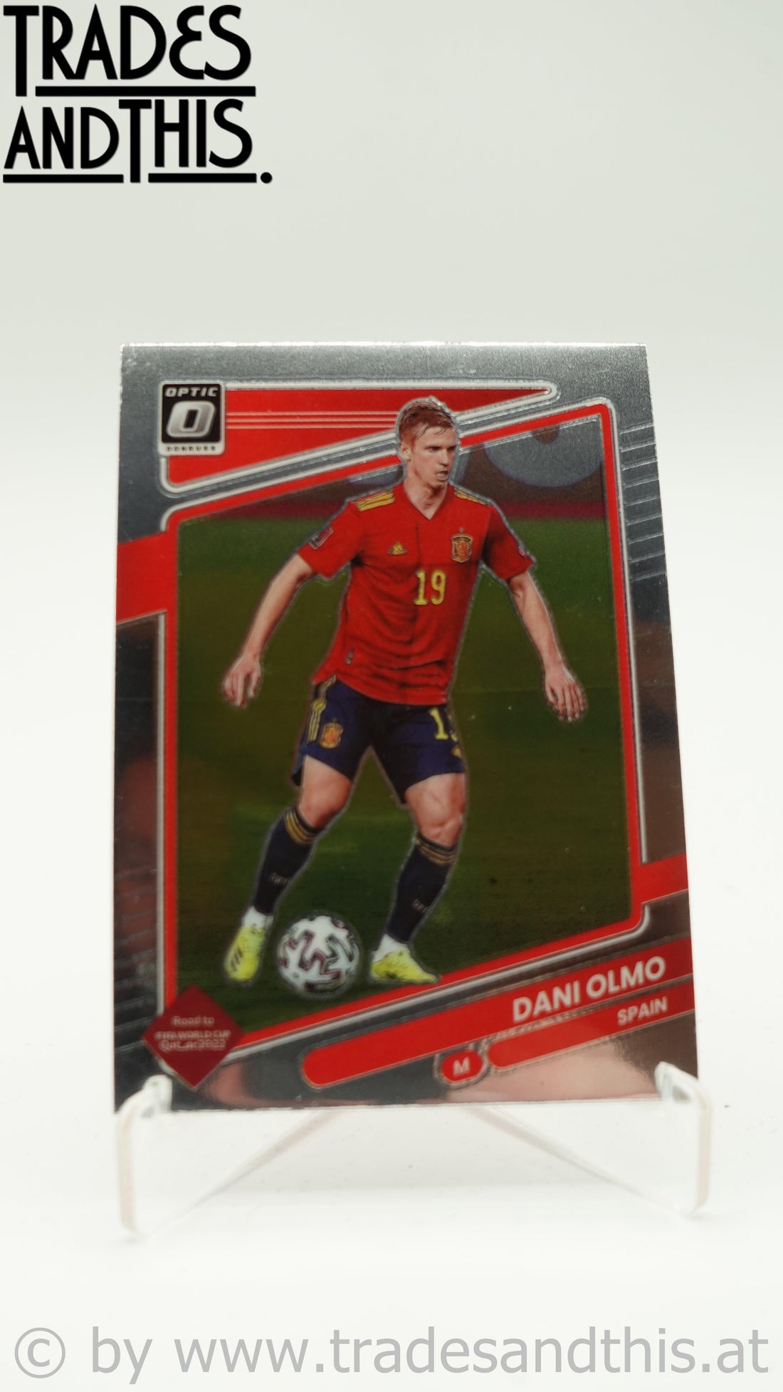 2021-22 Panini Donruss Road to Qatar Optic Dani Olmo #147 - Trades and This e.U.