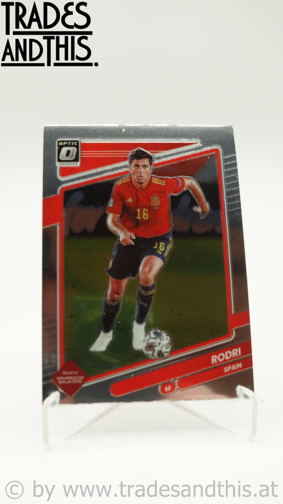 2021-22 Panini Donruss Road to Qatar Optic Rodri #149 - Trades and This e.U.