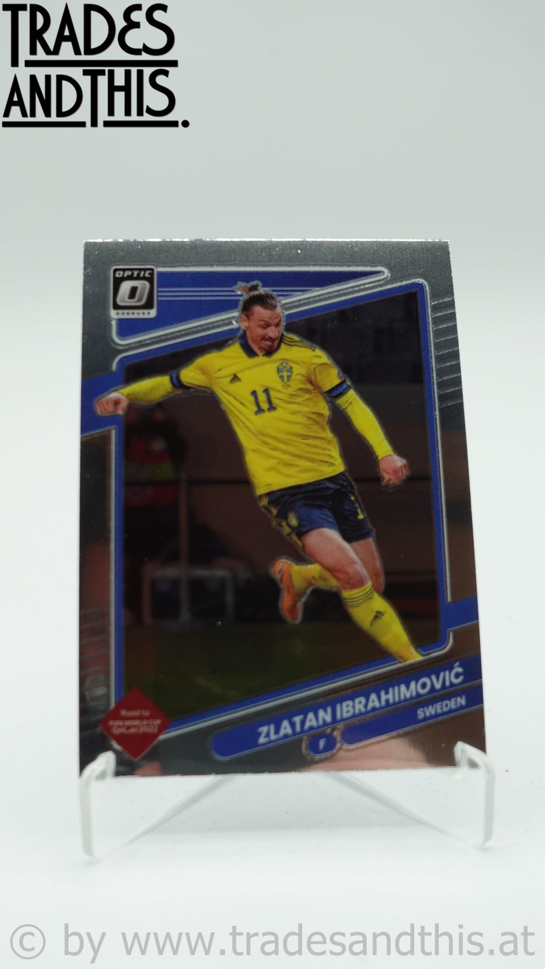 2021-22 Panini Donruss Road to Qatar Optic Zlatan Ibrahimovic #152 - Trades and This e.U.