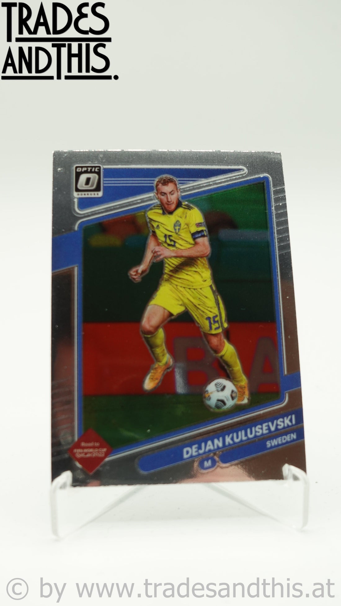 2021-22 Panini Donruss Road to Qatar Optic Dejan Kulusevski #153 - Trades and This e.U.