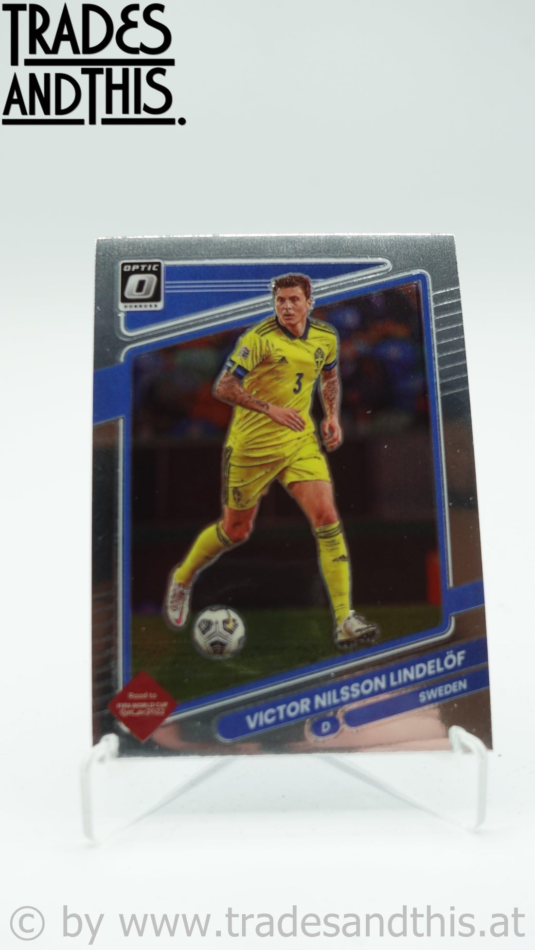 2021-22 Panini Donruss Road to Qatar Optic Victor Nilsson Lindelöf #154 - Trades and This e.U.