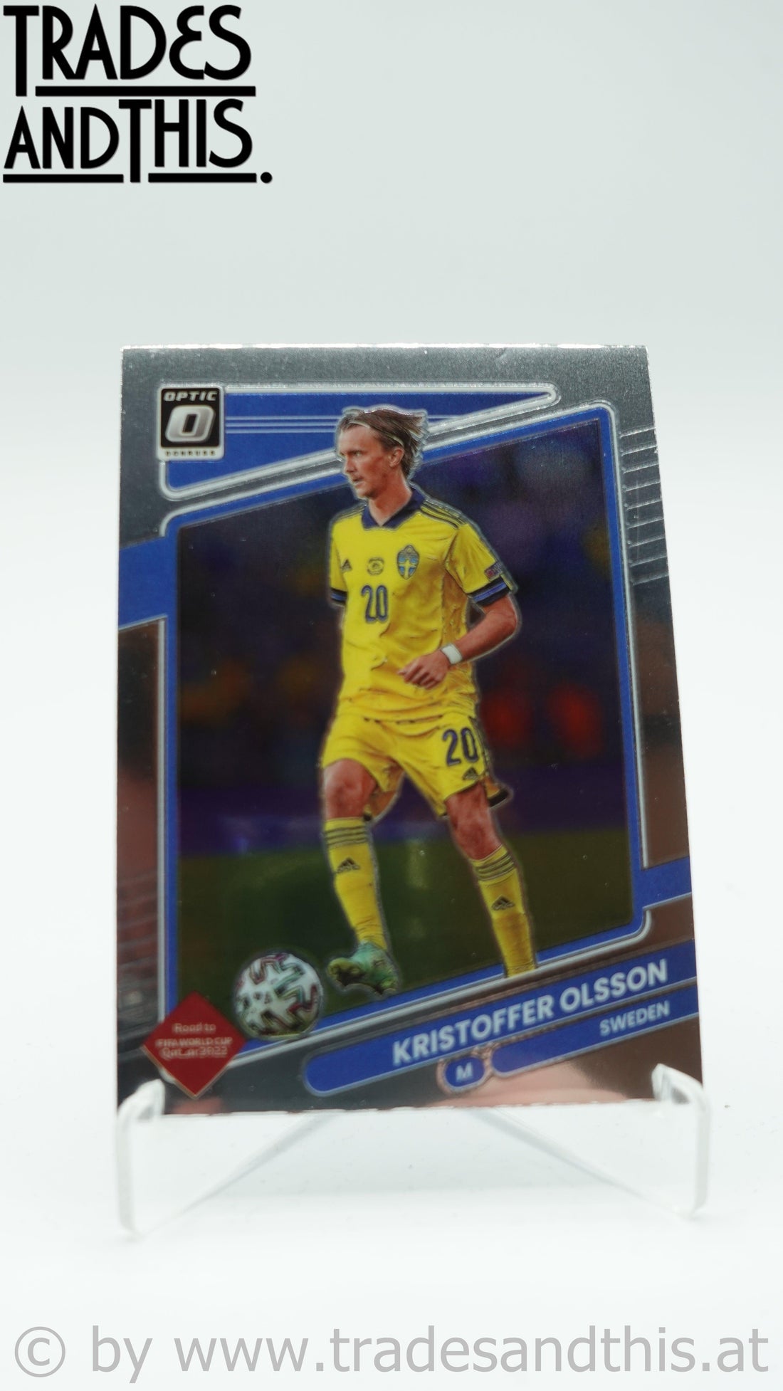 2021-22 Panini Donruss Road to Qatar Optic Kristoffer Olsson #157 - Trades and This e.U.