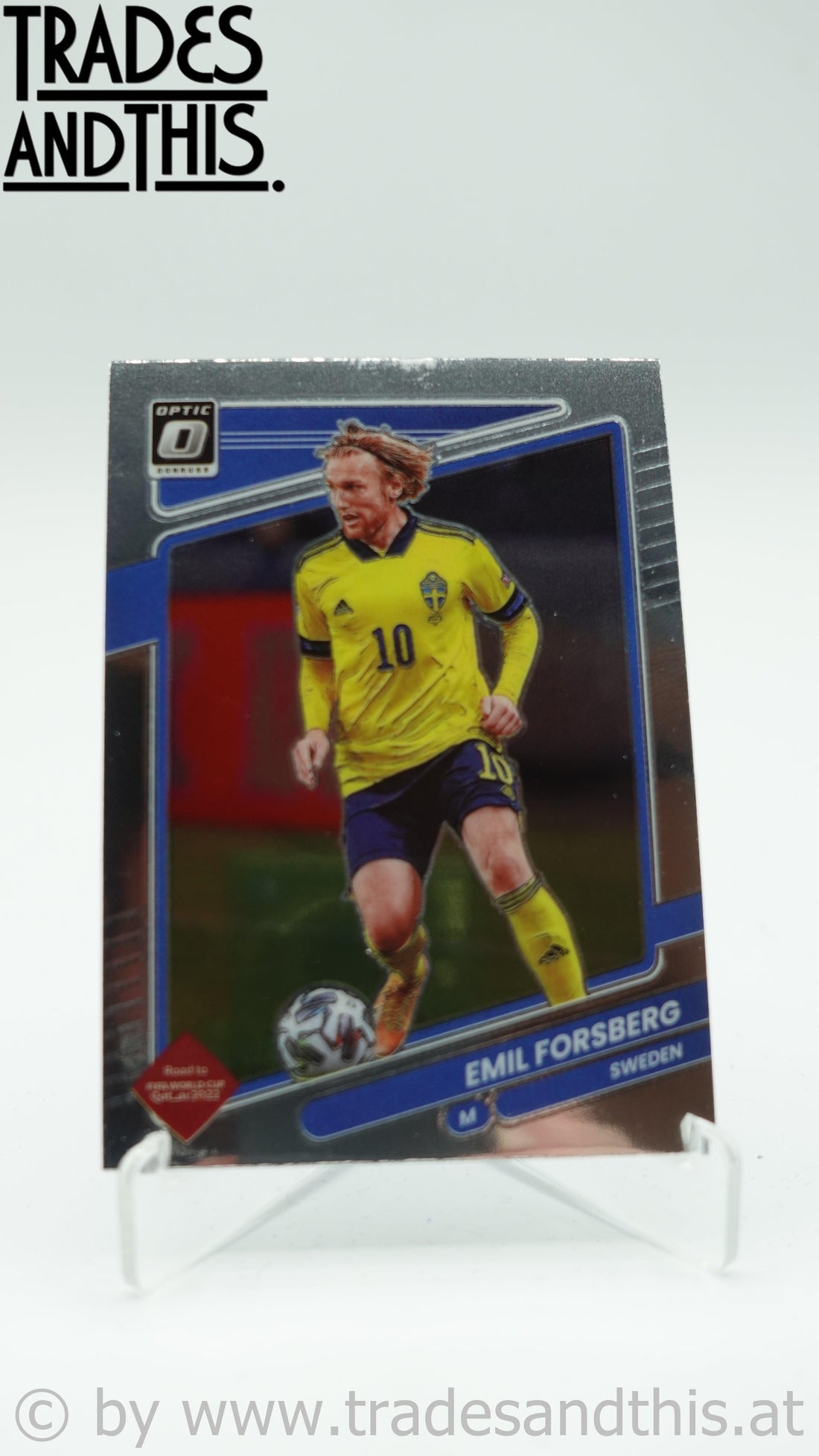 2021-22 Panini Donruss Road to Qatar Optic Emil Forsberg #158 - Trades and This e.U.