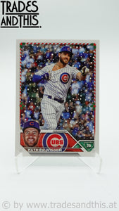 2023 Topps Holiday Patrick Wisdom #H126