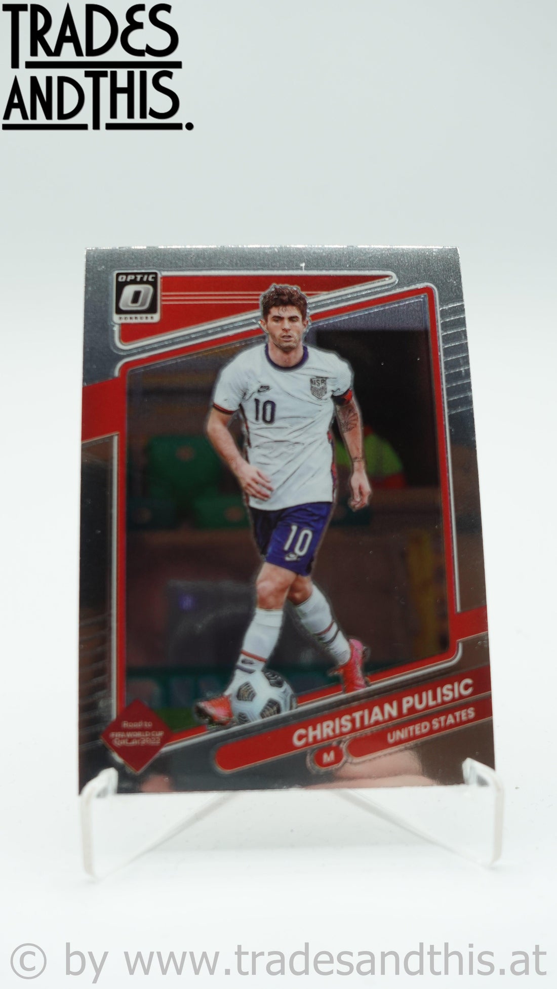 2021-22 Panini Donruss Road to Qatar Optic Christian Pulisic #160 - Trades and This e.U.