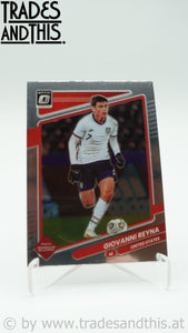 2021-22 Panini Donruss Road to Qatar Optic Giovanni Reyna #164 - Trades and This e.U.