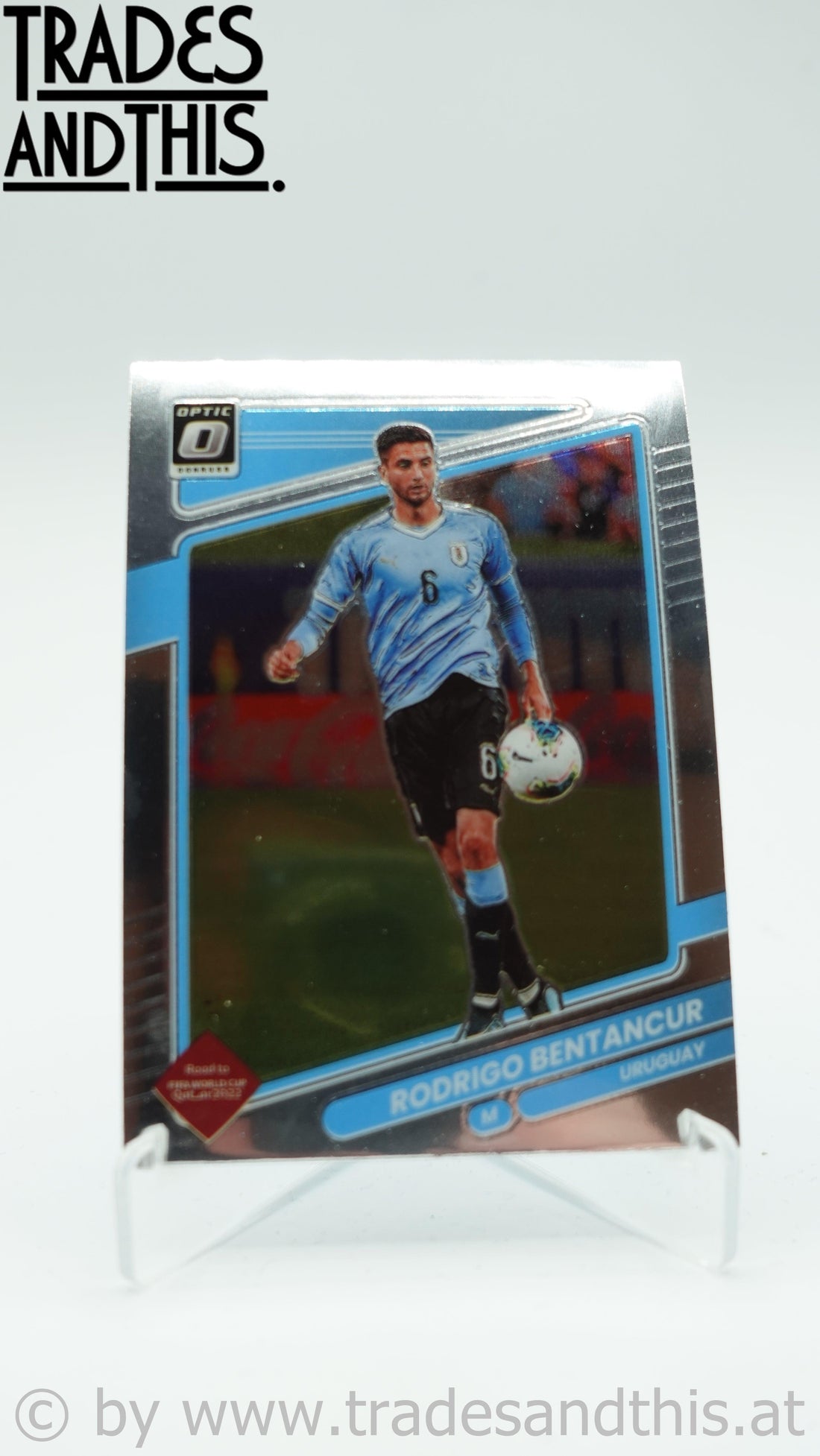 2021-22 Panini Donruss Road to Qatar Optic Rodrigo Bentancur #172 - Trades and This e.U.