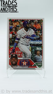 2023 Topps Holiday Yordan Alvarez #H160