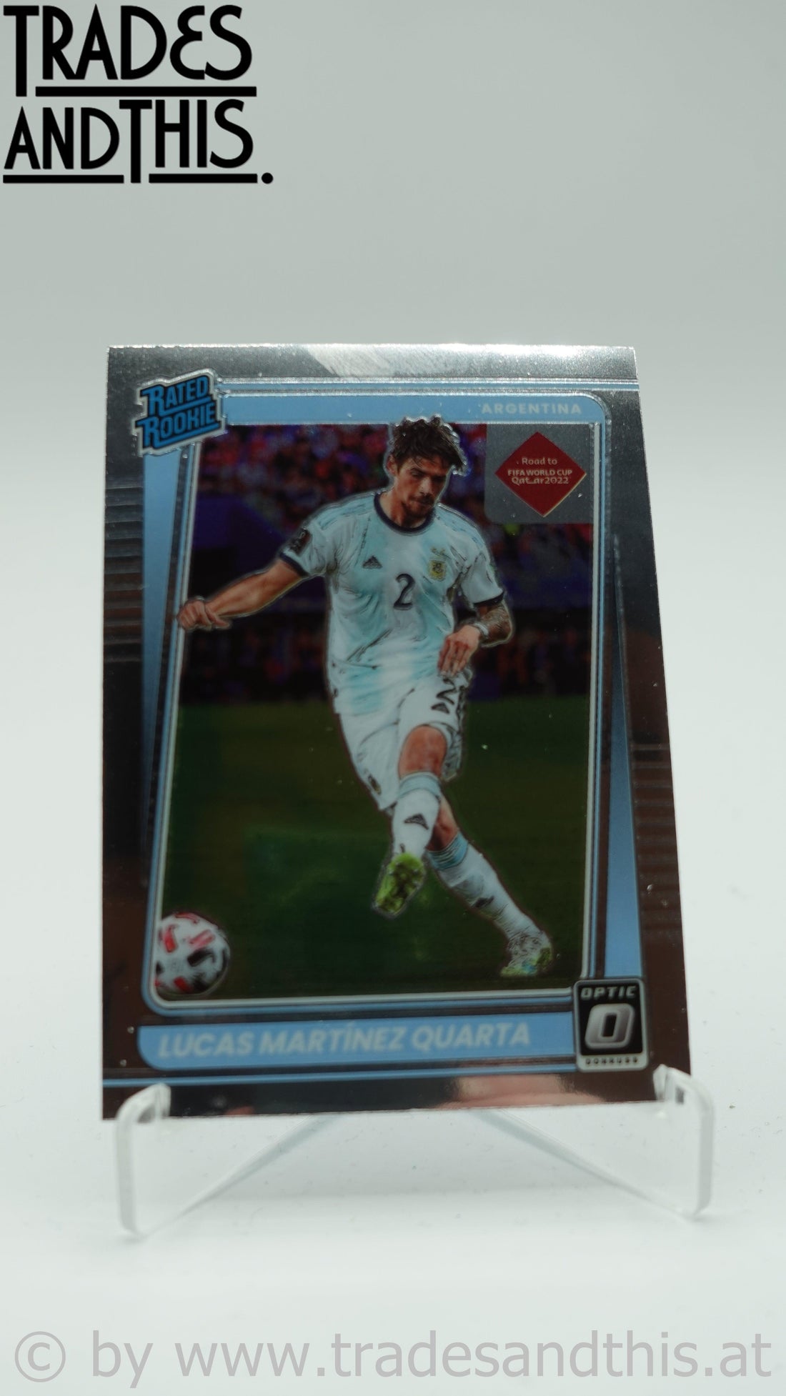 2021-22 Panini Donruss Road to Qatar Optic Lucas Martinez Quarta #176 RC - Trades and This e.U.