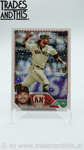 2023 Topps Holiday Brandon Crawford #H162