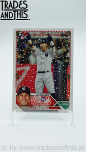 2023 Topps Holiday Oswaldo Cabrera #H163 RC