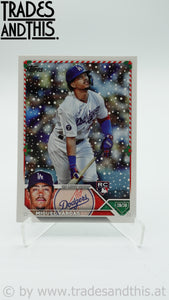 2023 Topps Holiday Miguel Vargas #H172 RC