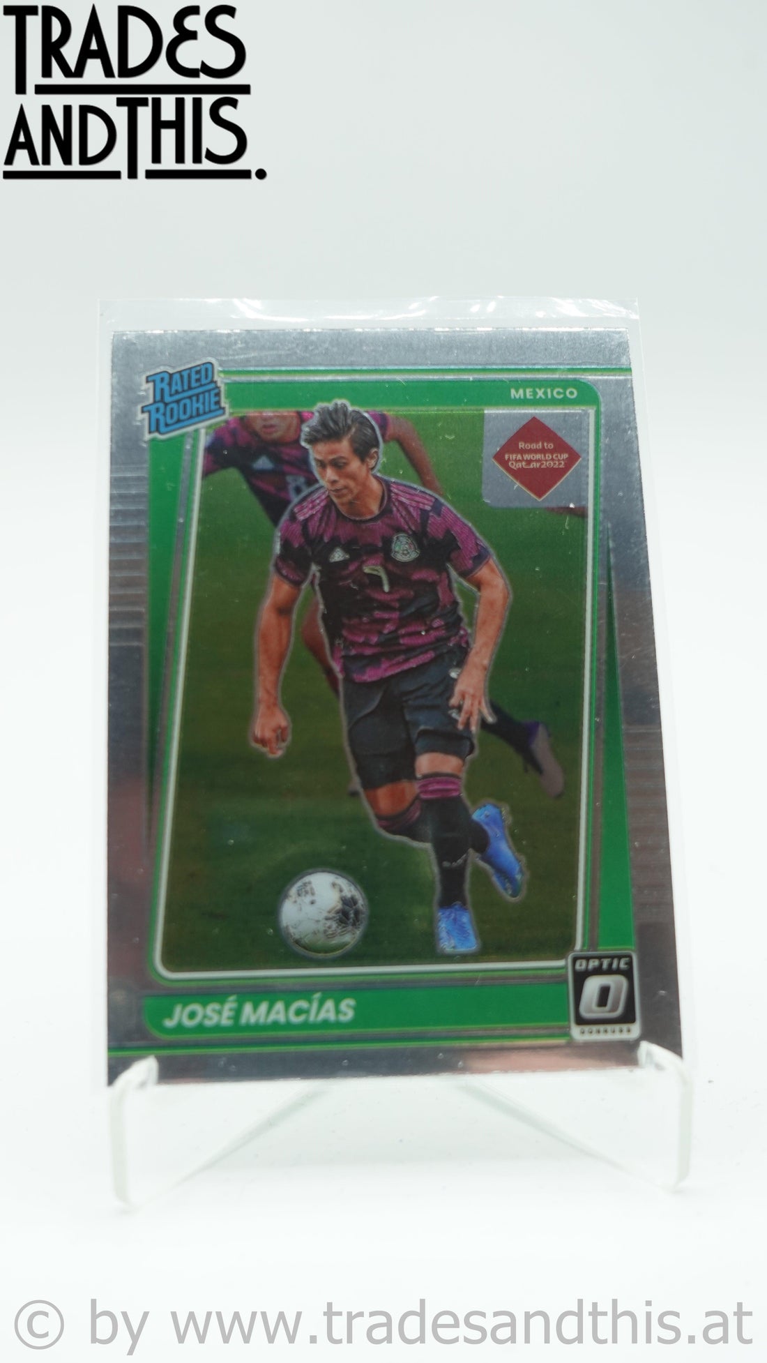 2021-22 Panini Donruss Road to Qatar Optic Jose Macias #183 RC - Trades and This e.U.