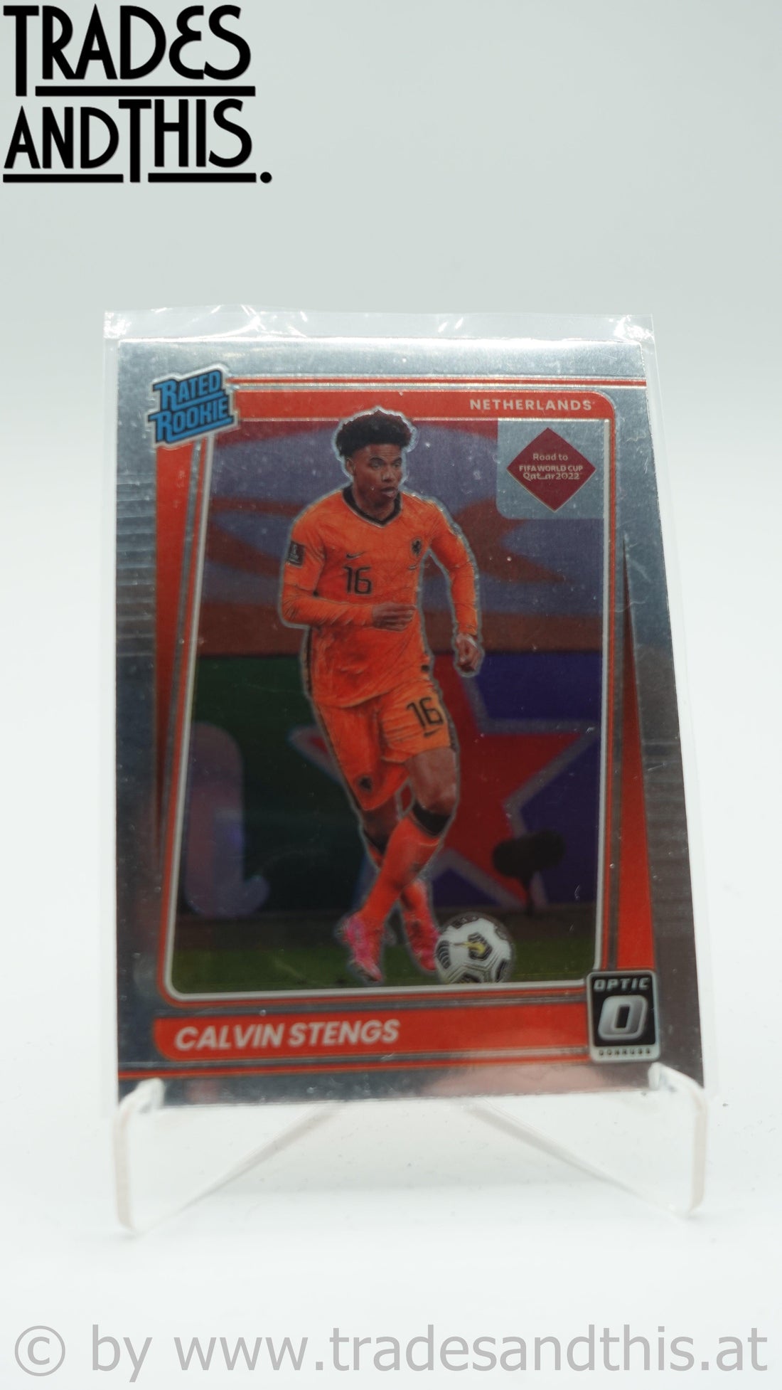 2021-22 Panini Donruss Road to Qatar Optic Calvin Stengs #186 RC - Trades and This e.U.