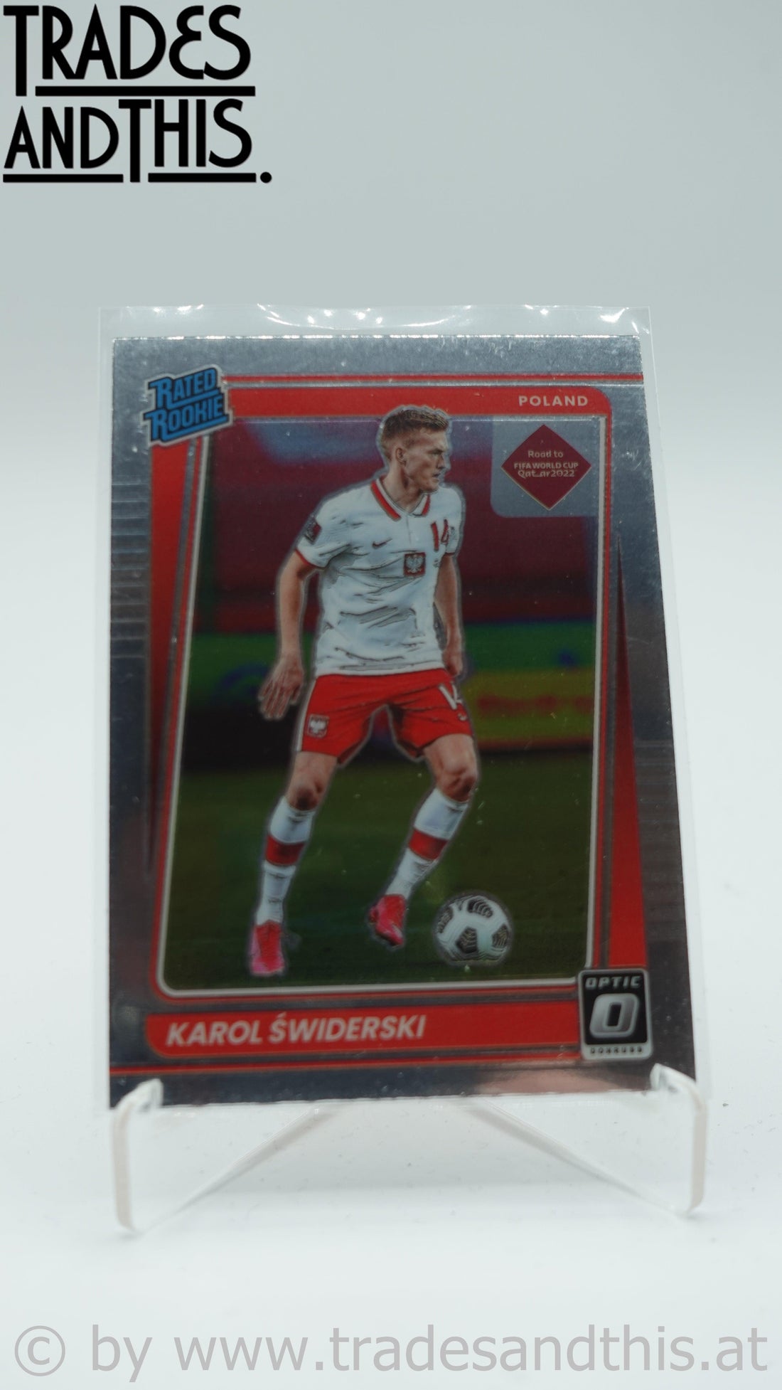 2021-22 Panini Donruss Road to Qatar Optic Karol Swiderski #188 RC - Trades and This e.U.