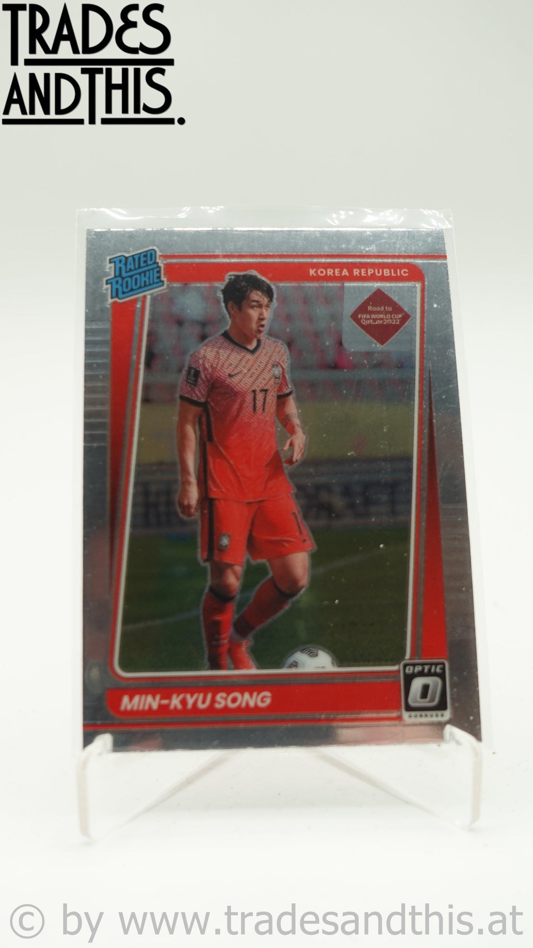 2021-22 Panini Donruss Road to Qatar Optic Min-Kyu Song #189 RC - Trades and This e.U.