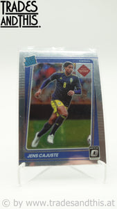 2021-22 Panini Donruss Road to Qatar Optic Jens Cajuste #191 RC - Trades and This e.U.