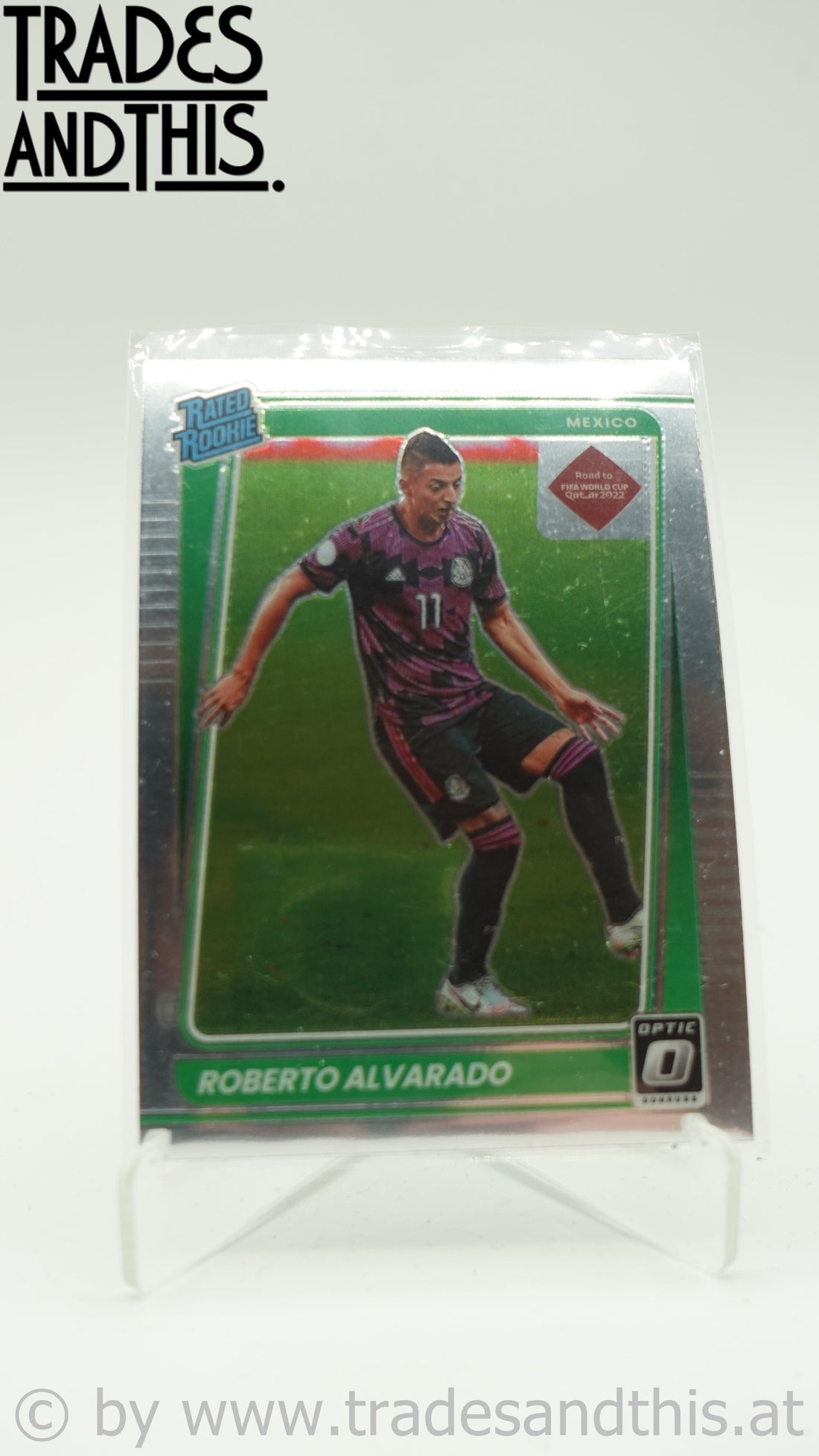 2021-22 Panini Donruss Road to Qatar Optic Roberto Alvarado #195 RC - Trades and This e.U.