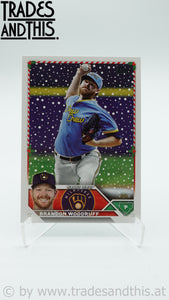 2023 Topps Holiday Brandon Woodruff #H187