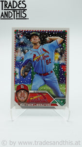 2023 Topps Holiday Matthew Liberatore #H193 RC