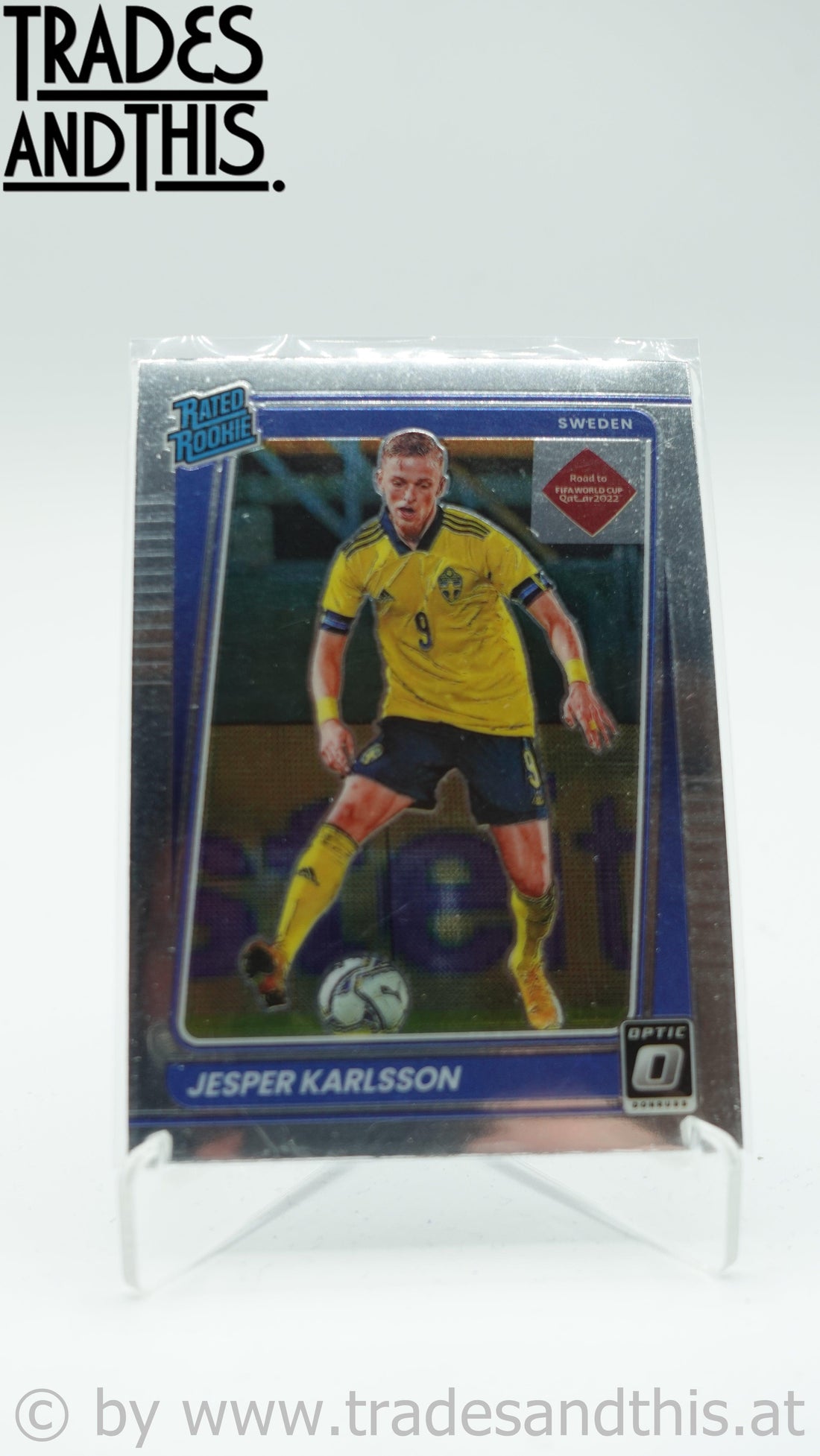 2021-22 Panini Donruss Road to Qatar Optic Jesper Karlsson #199 RC - Trades and This e.U.