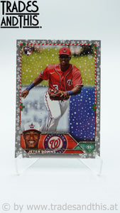 2023 Topps Holiday Metallic Jeter Downs #H103 RC
