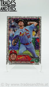 2023 Topps Holiday Metallic Matthew Liberatore #H193 RC