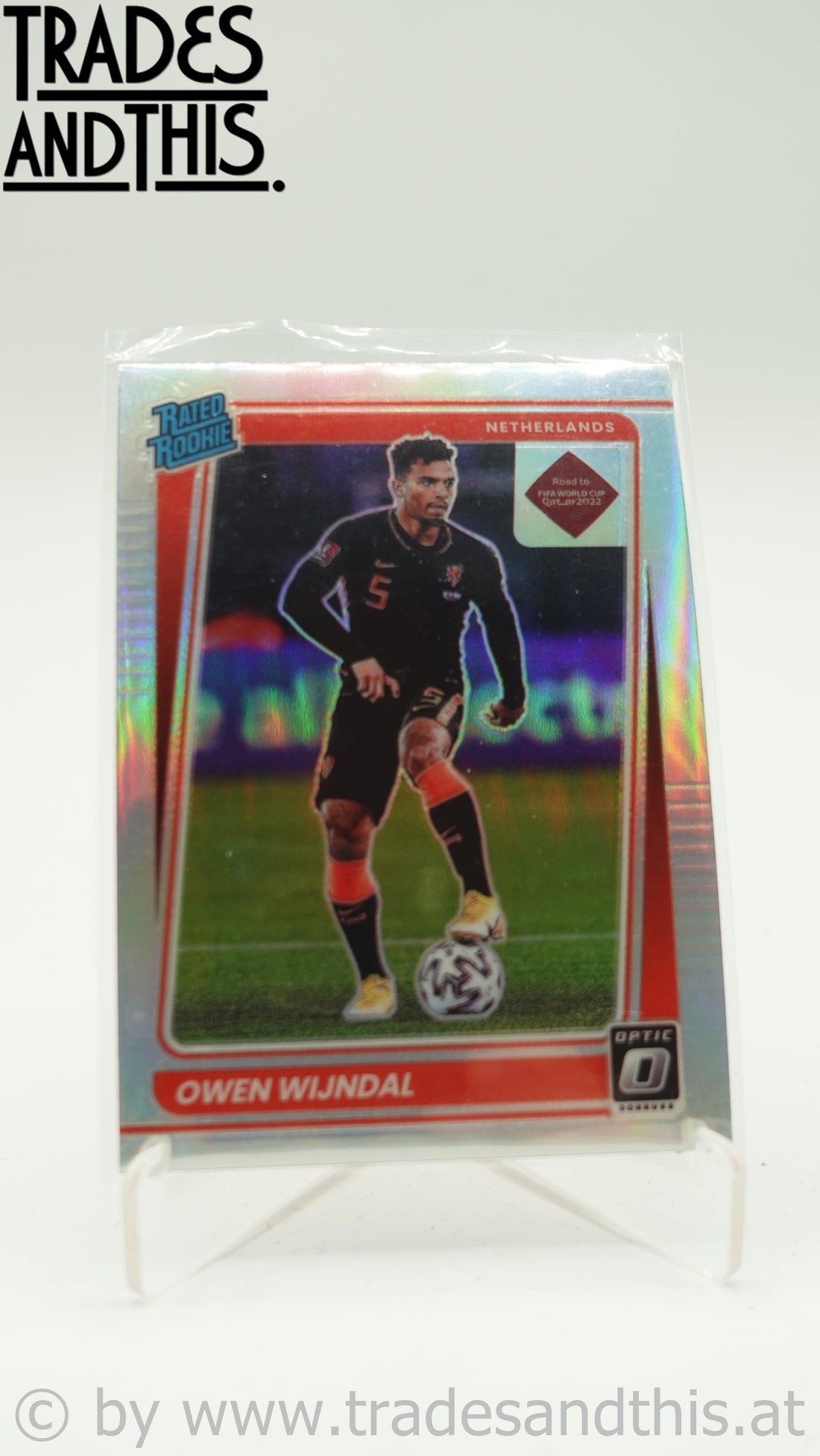 2021-22 Panini Donruss Road to Qatar Optic Holo Prizm Owen Wijndal #197 RC - Trades and This e.U.