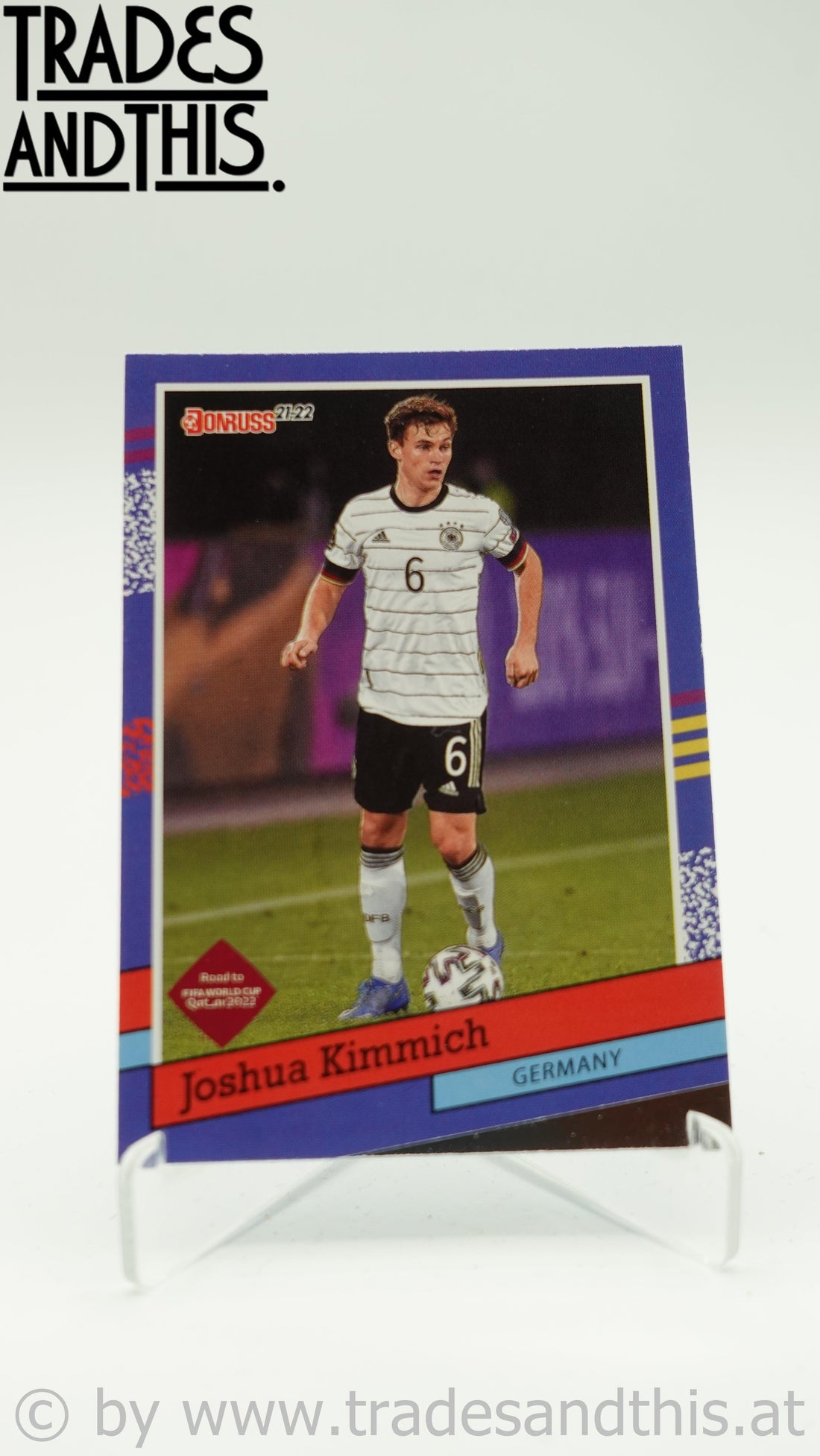 2021-22 Panini Donruss Road to Qatar 1991 Donruss Tribute Joshua Kimmich #2 - Trades and This e.U.