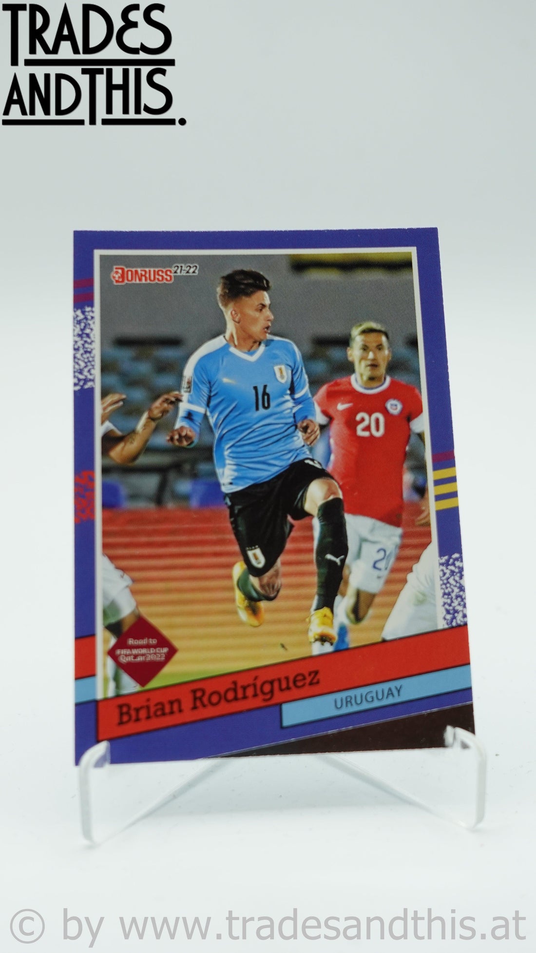 2021-22 Panini Donruss Road to Qatar 1991 Donruss Tribute Brian Rodriguez #6 - Trades and This e.U.