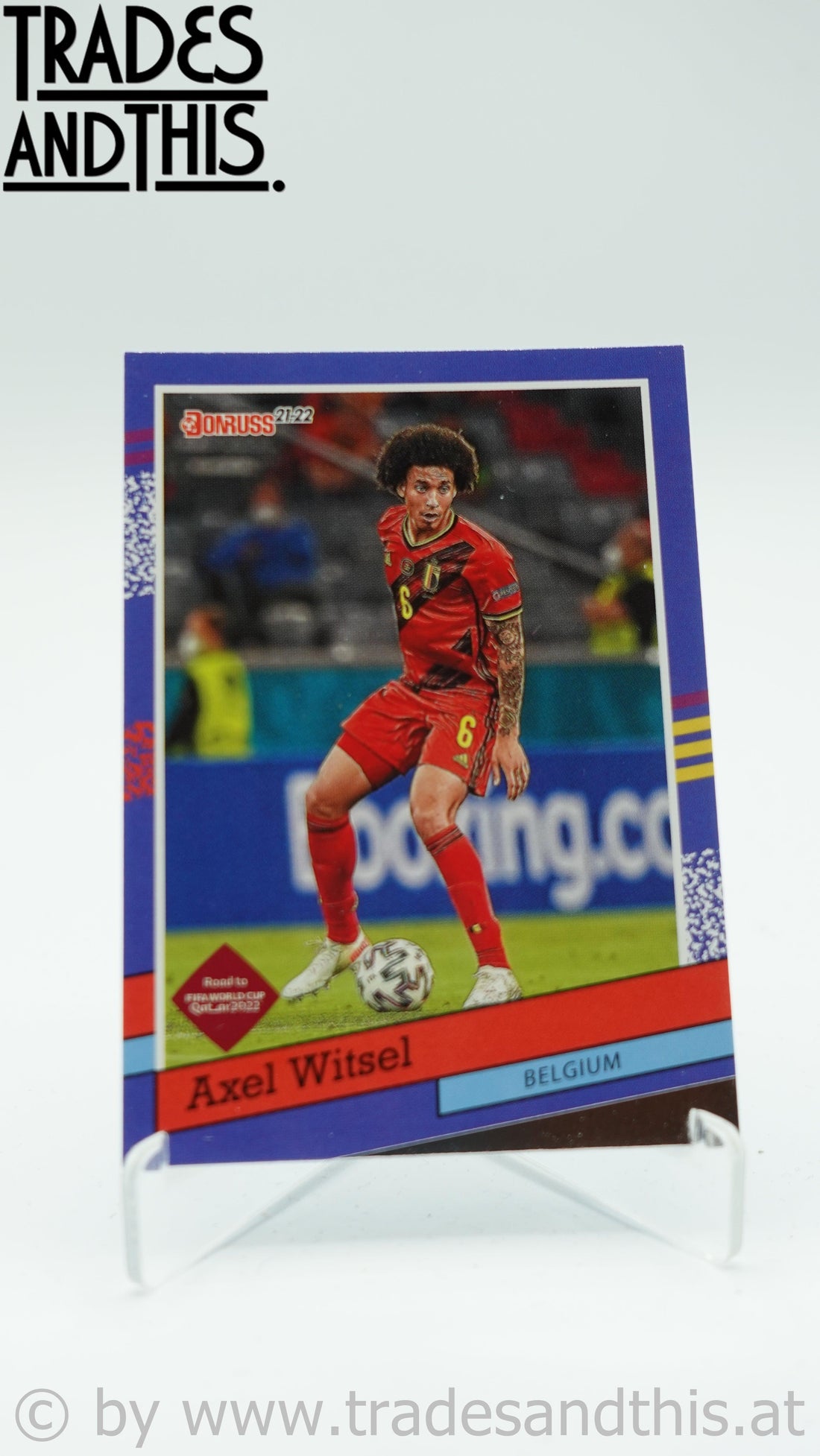 2021-22 Panini Donruss Road to Qatar 1991 Donruss Tribute Axel Witsel #11 - Trades and This e.U.