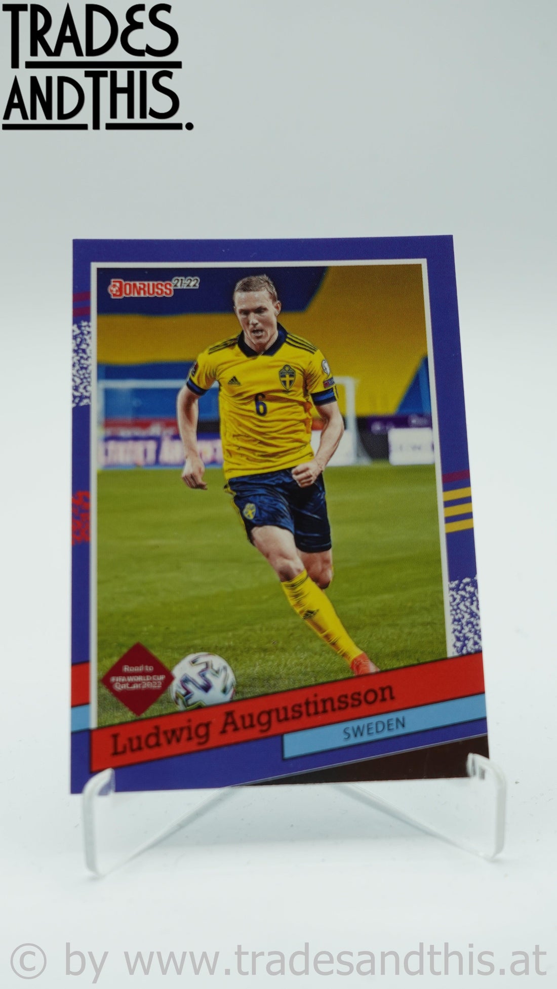 2021-22 Panini Donruss Road to Qatar 1991 Donruss Tribute Ludwig Augustinsson #13 - Trades and This e.U.