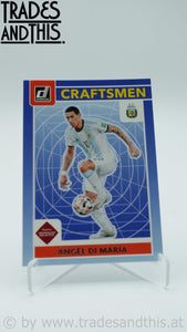 2021-22 Panini Donruss Road to Qatar Craftsmen Angel Di Maria #3 - Trades and This e.U.