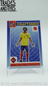 2021-22 Panini Donruss Road to Qatar Craftsmen Juan Guillermo Cuadrado #10 - Trades and This e.U.