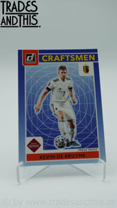 2021-22 Panini Donruss Road to Qatar Craftsmen Press Proof Kevin De Bruyne #7 - Trades and This e.U.