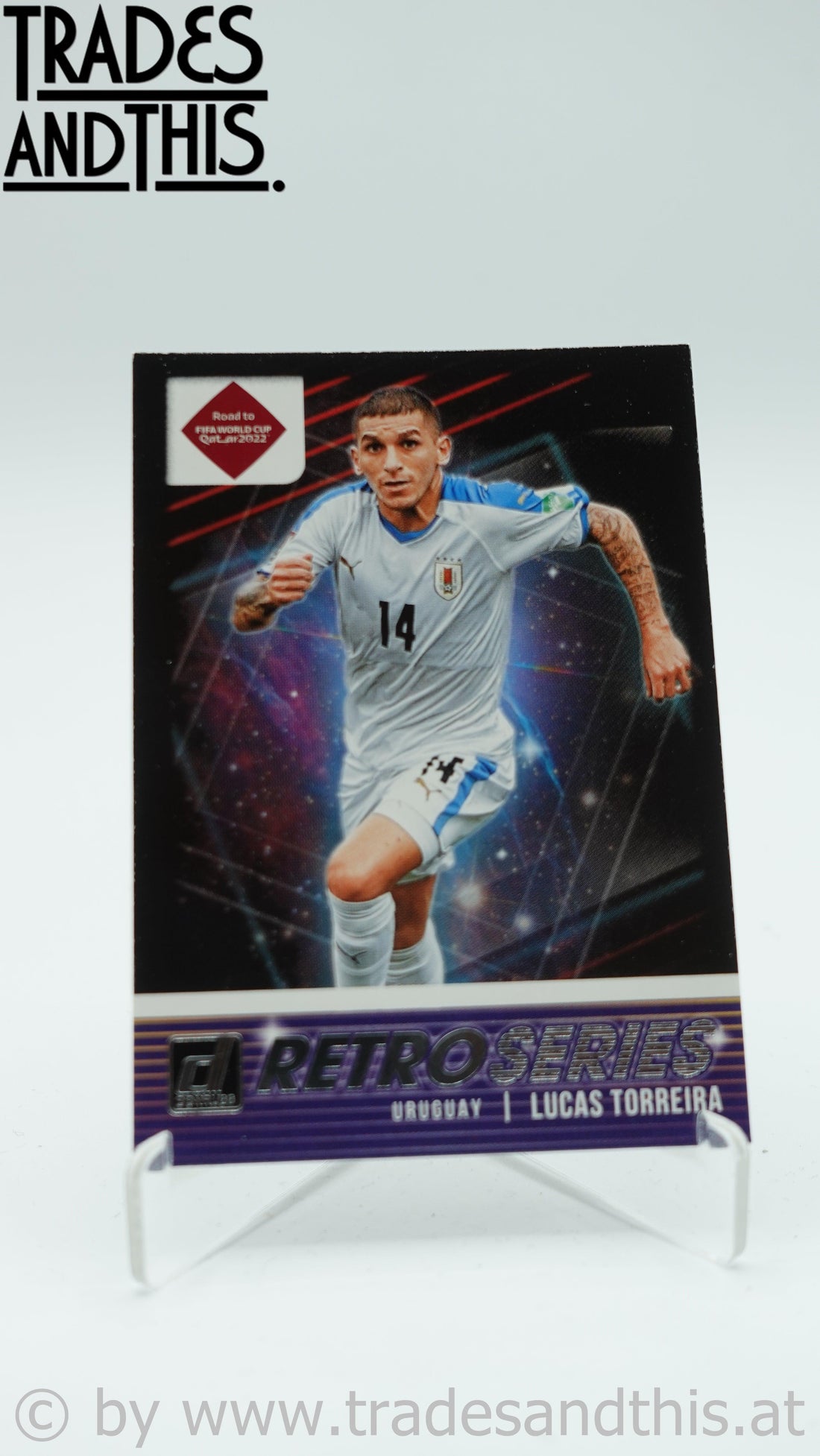 2021-22 Panini Donruss Road to Qatar Retro Series Lucas Torreira #5 - Trades and This e.U.