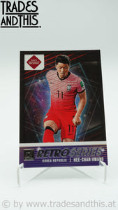 2021-22 Panini Donruss Road to Qatar Retro Series Hee-Chan Hwang #8 - Trades and This e.U.