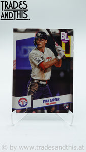 2024 Topps Big League Evan Carter #150 RC