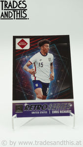 2021-22 Panini Donruss Road to Qatar Retro Series Chris Richards #14 - Trades and This e.U.