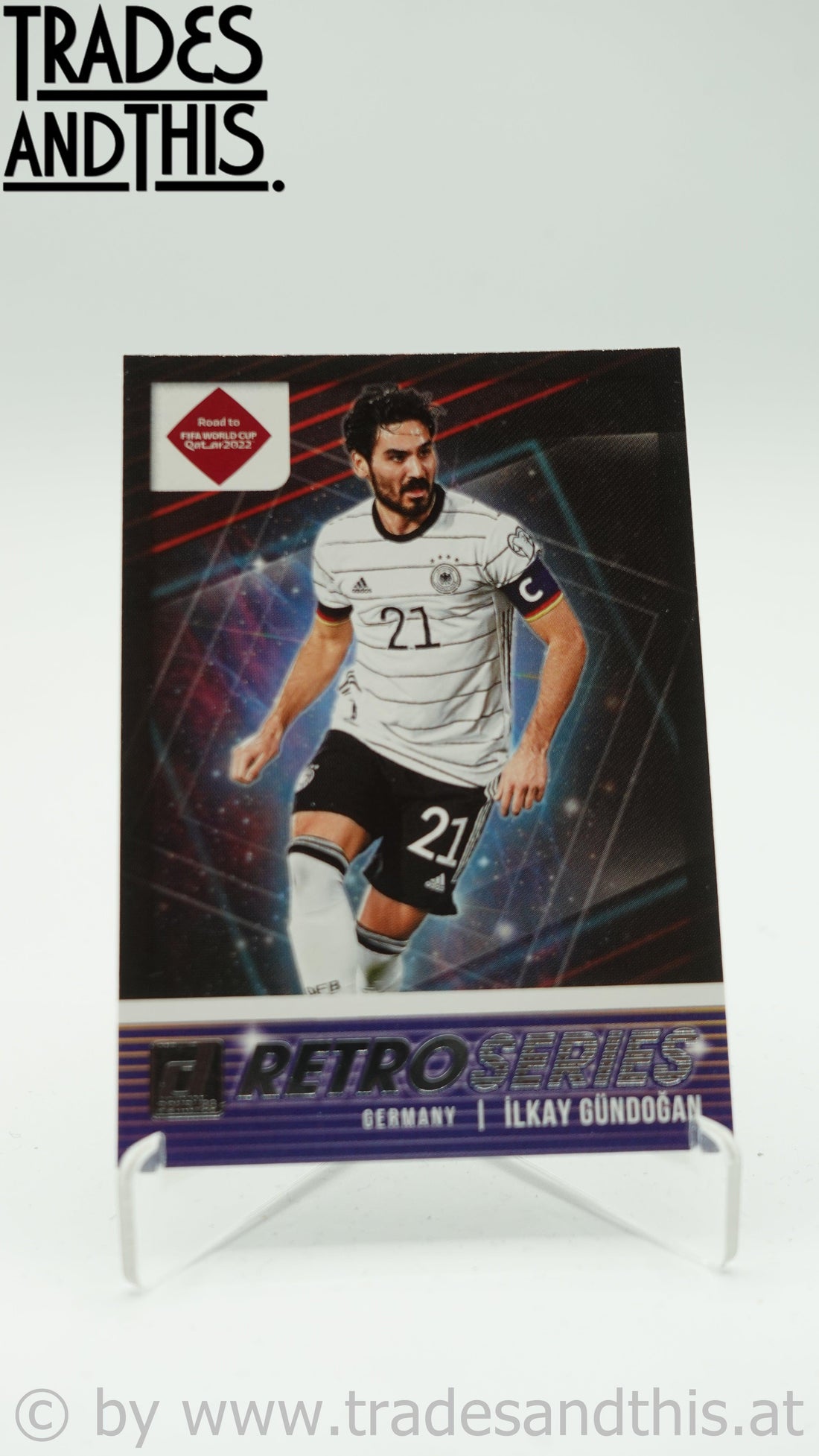 2021-22 Panini Donruss Road to Qatar Retro Series Ilkay Gündogan #16 - Trades and This e.U.