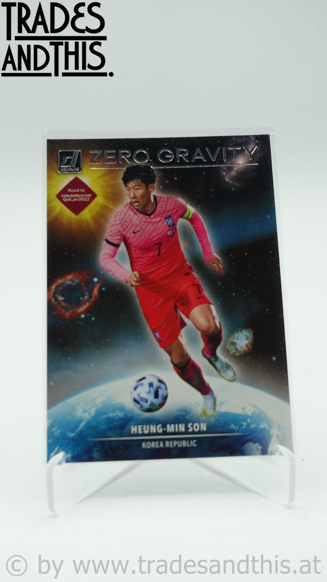 2021-22 Panini Donruss Road to Qatar Zero Gravity Heung-Min Son #8 - Trades and This e.U.