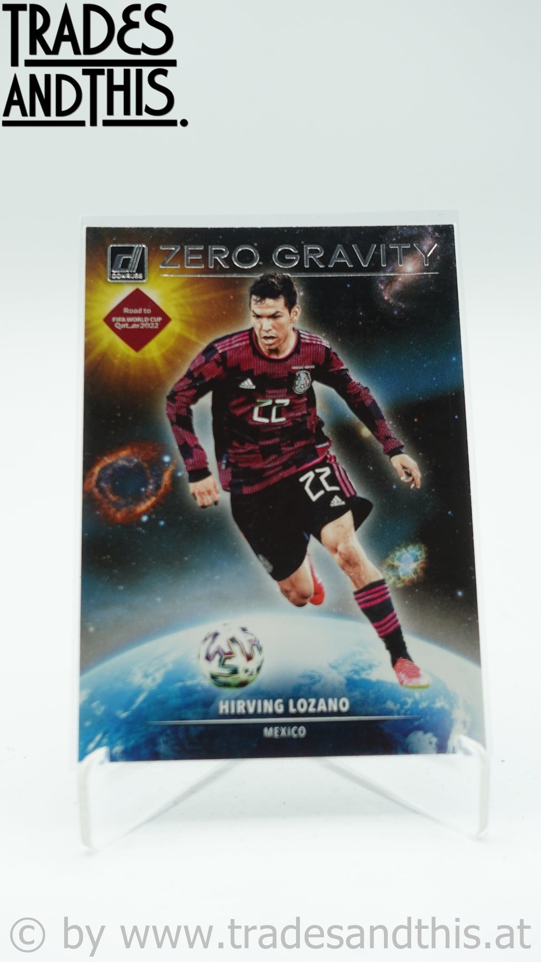 2021-22 Panini Donruss Road to Qatar Zero Gravity Hirving Lozano #11 - Trades and This e.U.