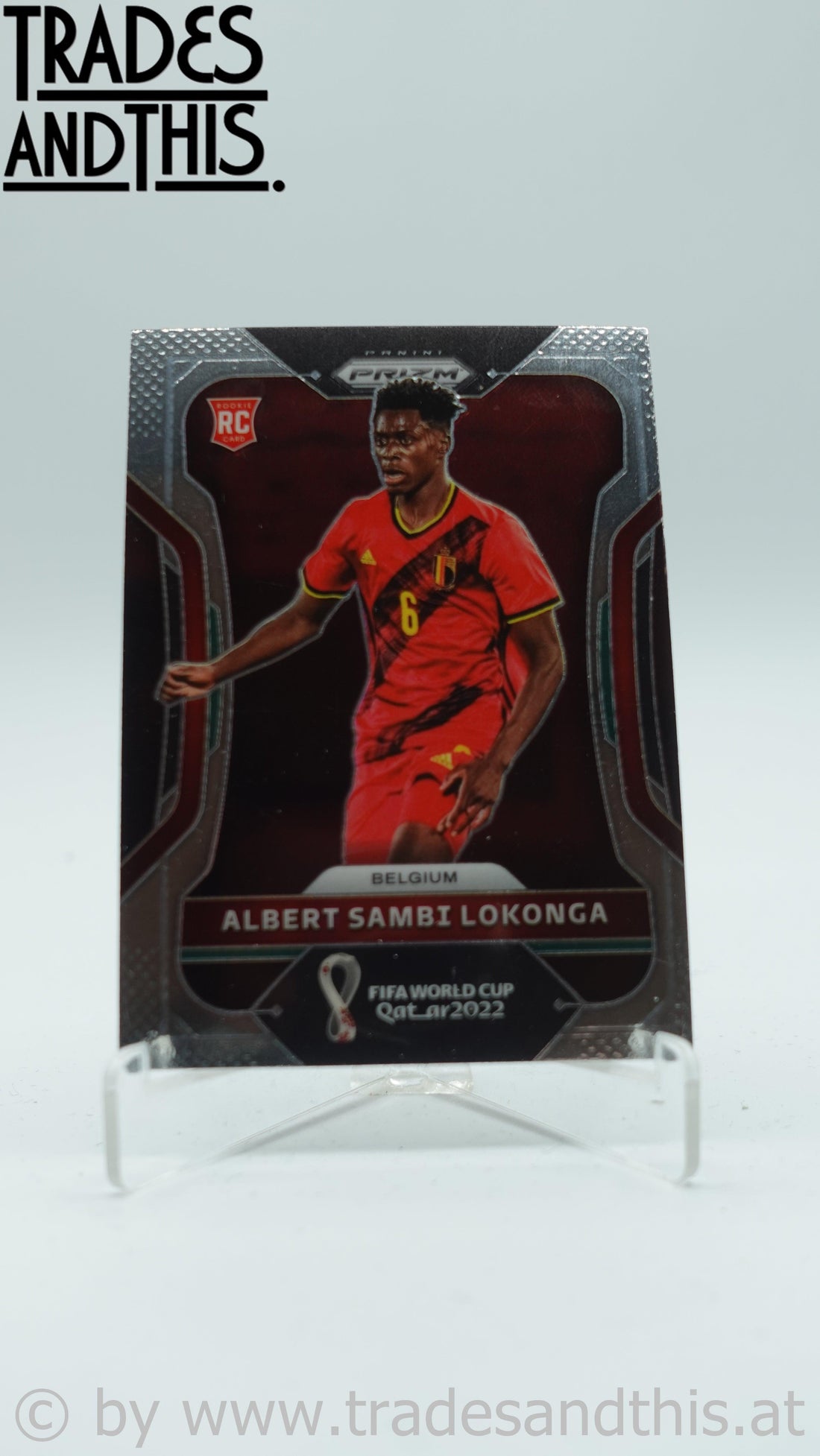 2022 Panini Prizm World Cup Qatar Albert Sambi Loonga #13 RC - Trades and This e.U.