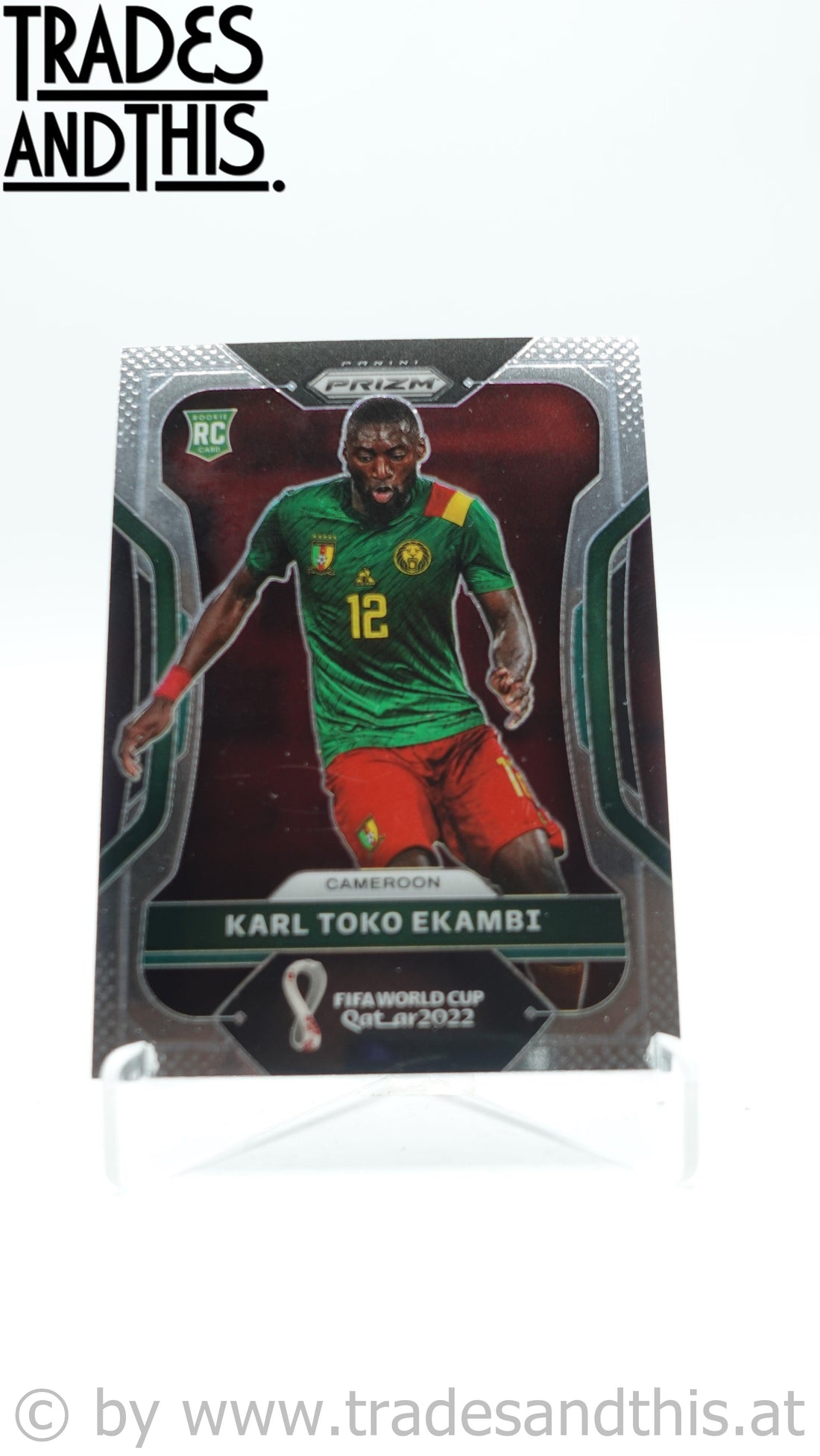 2022 Panini Prizm World Cup Qatar Karl Toko Ekambi #41 RC - Trades and This e.U.