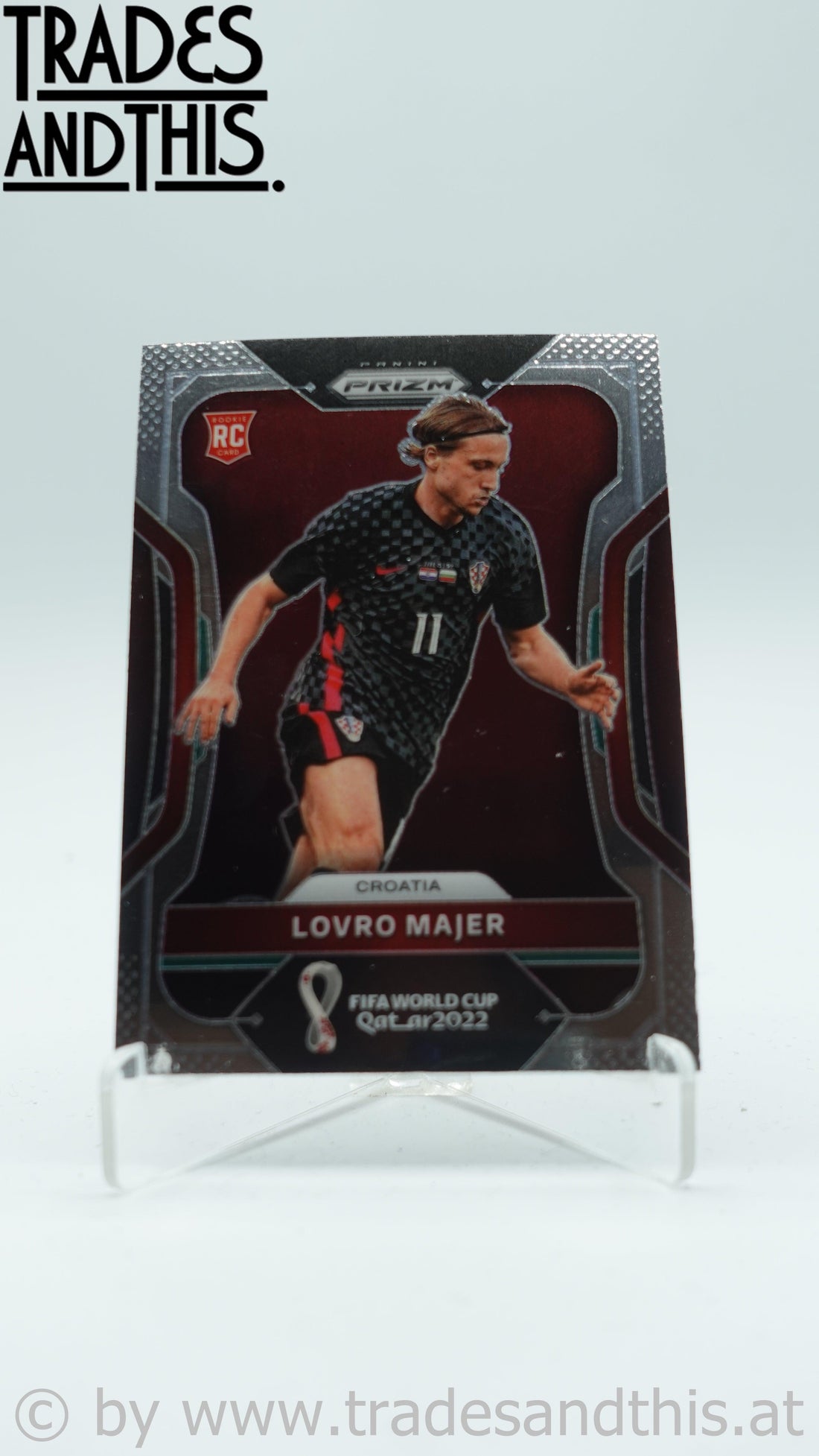 2022 Panini Prizm World Cup Qatar Lovro Majer #60 RC - Trades and This e.U.