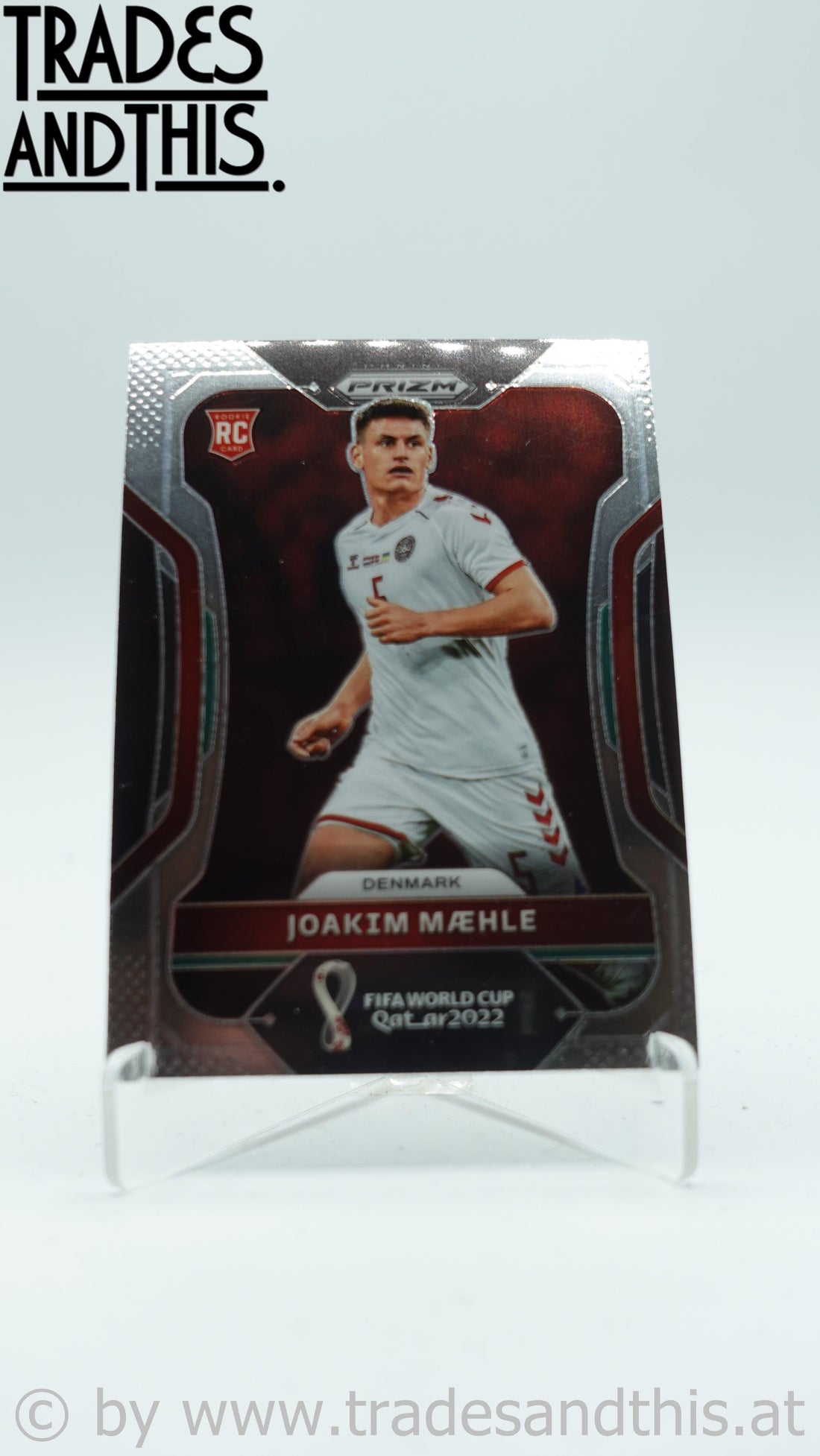 2022 Panini Prizm World Cup Qatar Joakim Maehle #70 RC - Trades and This e.U.