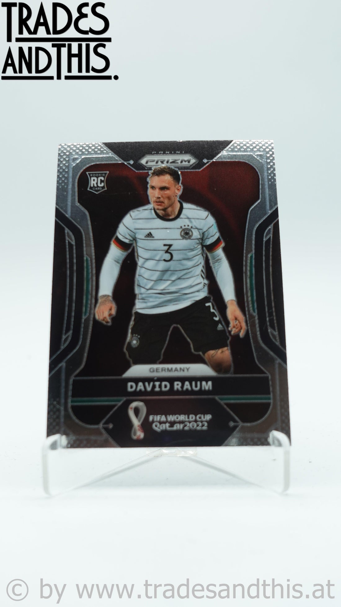 2022 Panini Prizm World Cup Qatar David Raum #107 RC - Trades and This e.U.