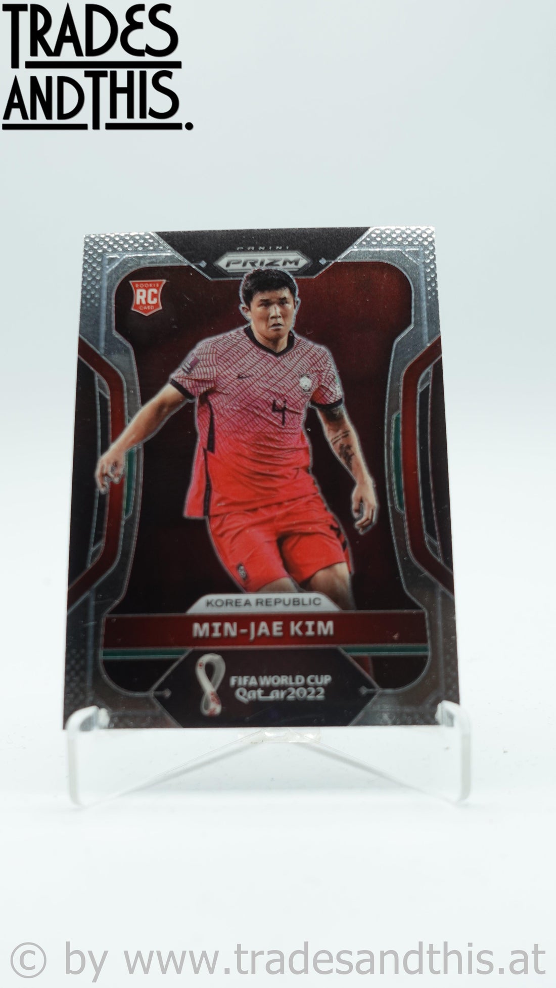 2022 Panini Prizm World Cup Qatar Min-Jae Kim #137 RC - Trades and This e.U.