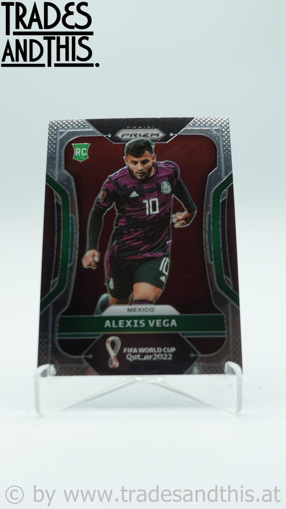 2022 Panini Prizm World Cup Qatar Alexis Vega #142 RC - Trades and This e.U.