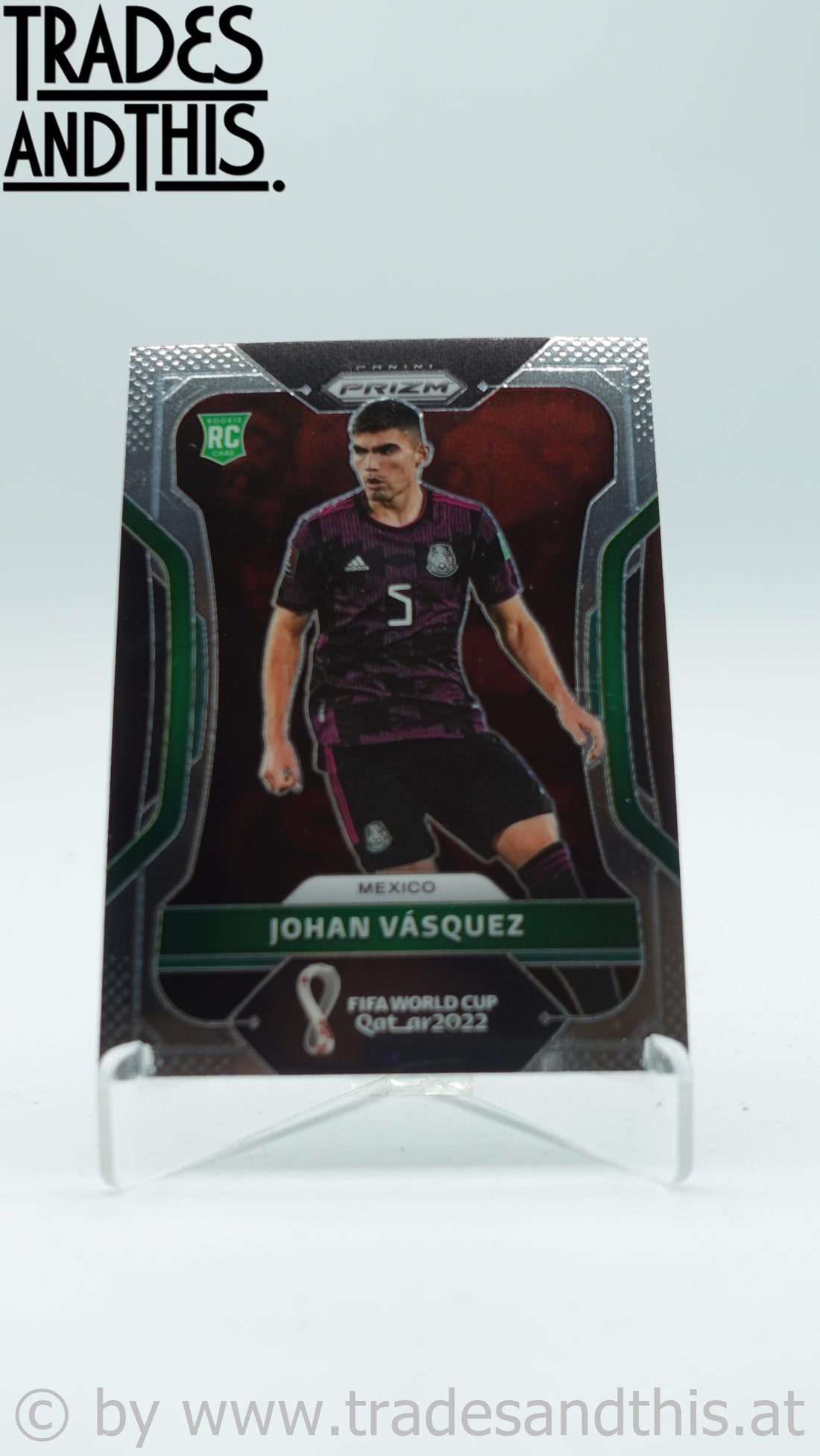 2022 Panini Prizm World Cup Qatar Johan Vasquez #149 RC - Trades and This e.U.